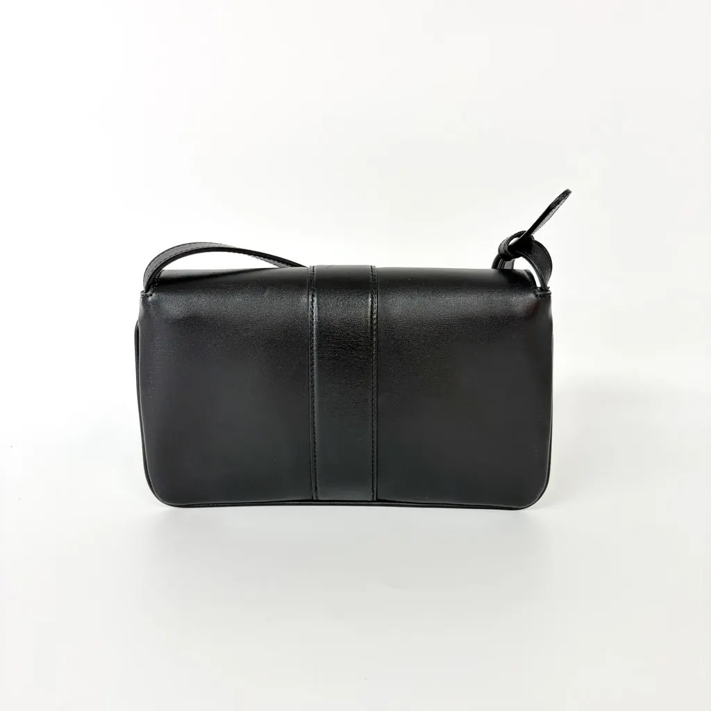 Gucci Ali Small Shoulder Bag Black Black Leather Good - Inside View