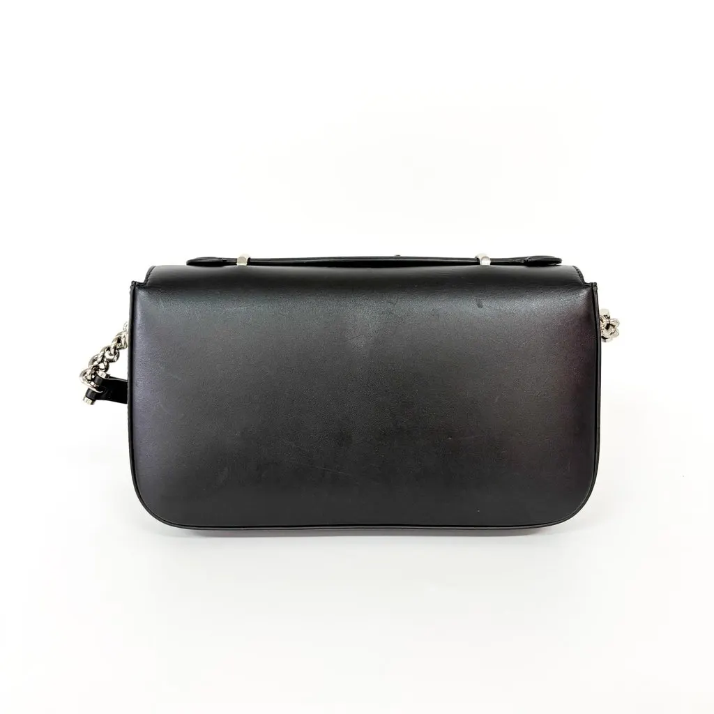 Gucci Marina Small Shoulder Bag Black MultiColor Leather Good - Inside View