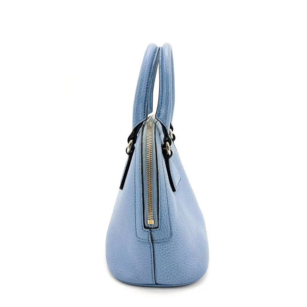 Gucci Dollar Carp Mini Dome Backlight Blue Blue Leather Good - Model View