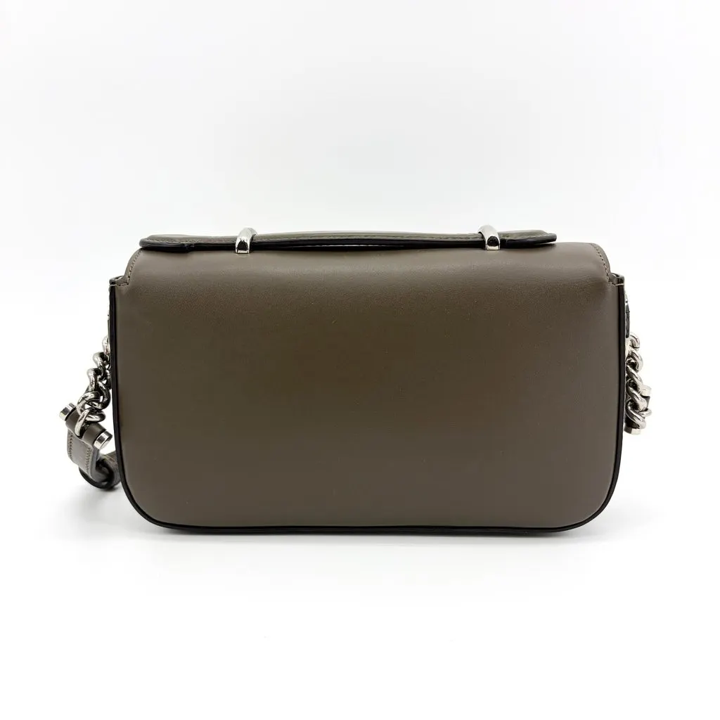 Gucci Blondie Small Shoulder Bag Dark Green Silver Hardware Green Leather Very good - Inside View