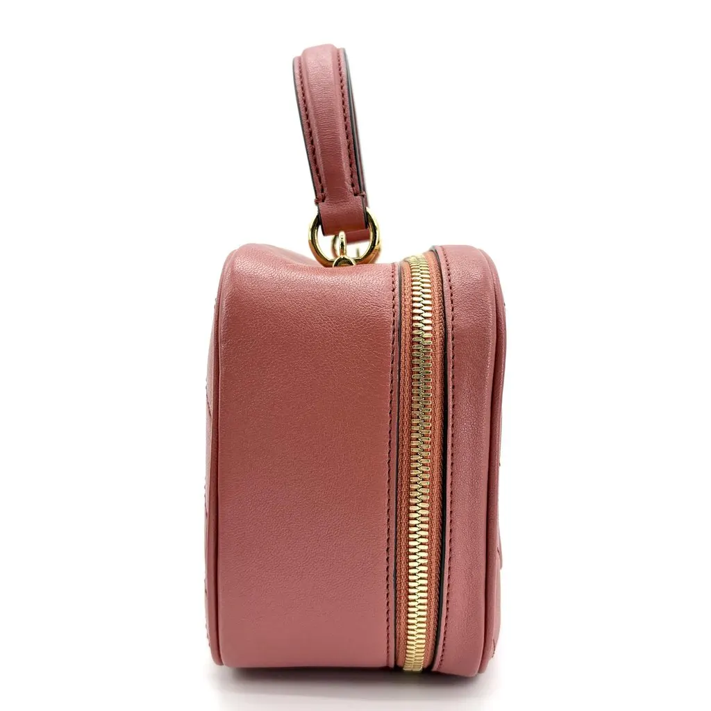 Gucci Blondie Small Matelassé Top Handle Bag Pink Pink Leather Very good - Box View