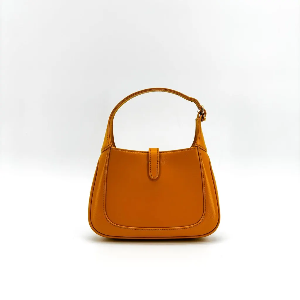 Gucci Jackie 1961 Mini Shoulder Bag Yellow Yellow Leather Very good - Inside View