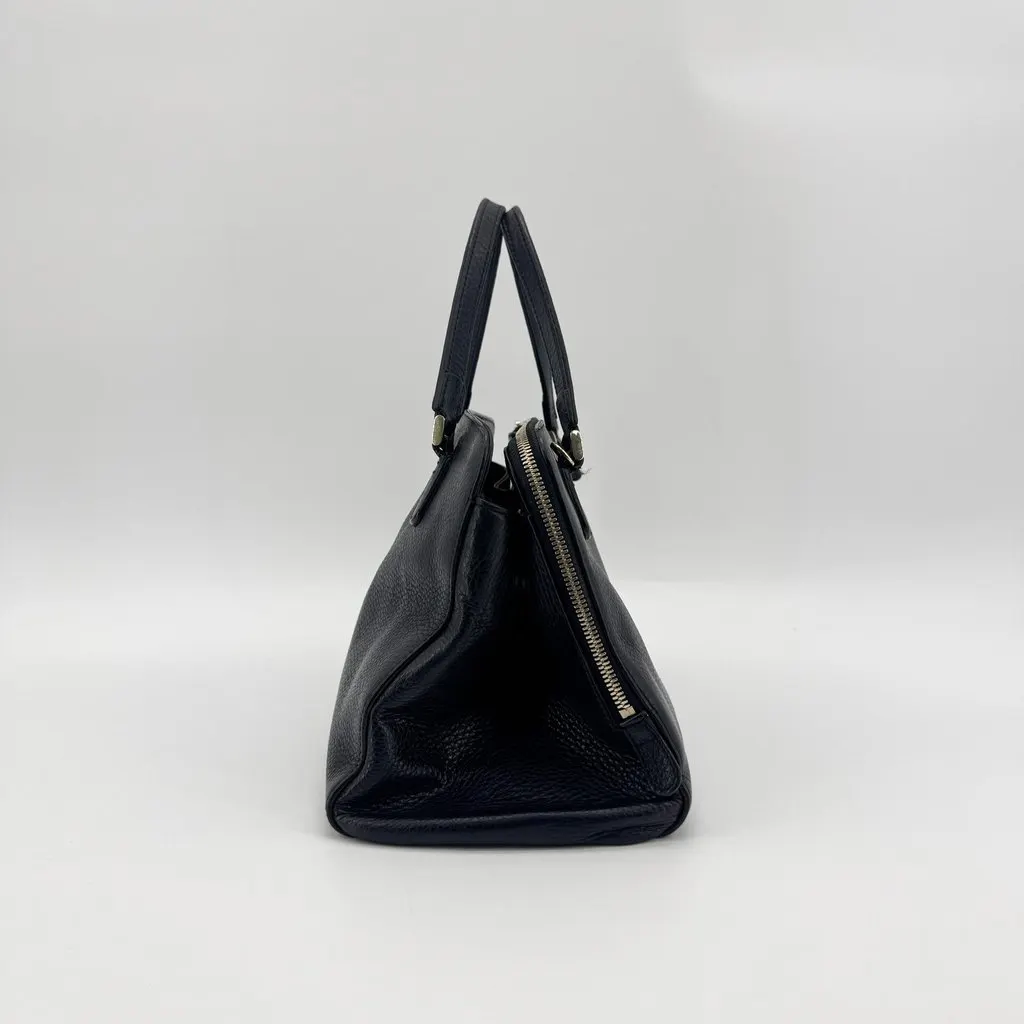 Gucci Soho Leather Top Handle Bag Black Black Leather Good - Box View