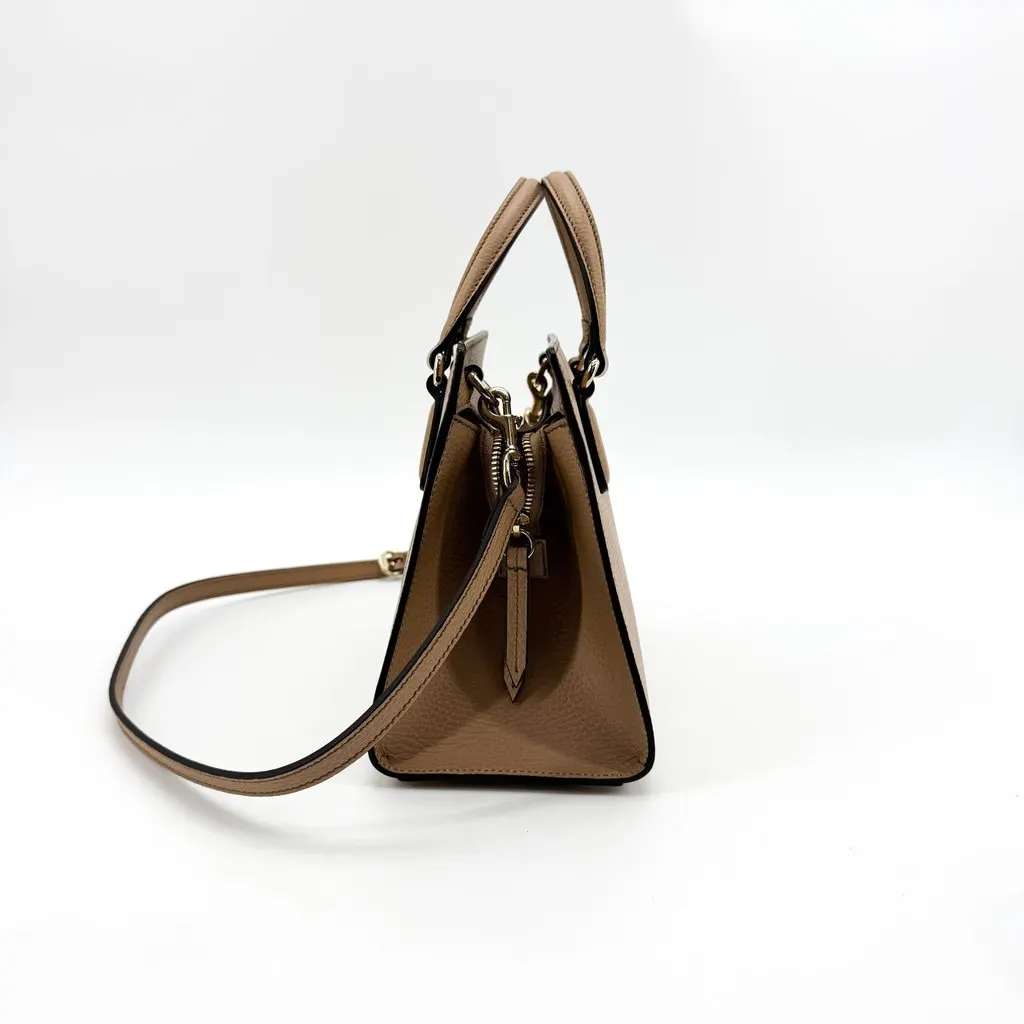 Gucci Interlocking G Small Top Handle Shoulder Bag Brown Brown Leather Very good - Inside View