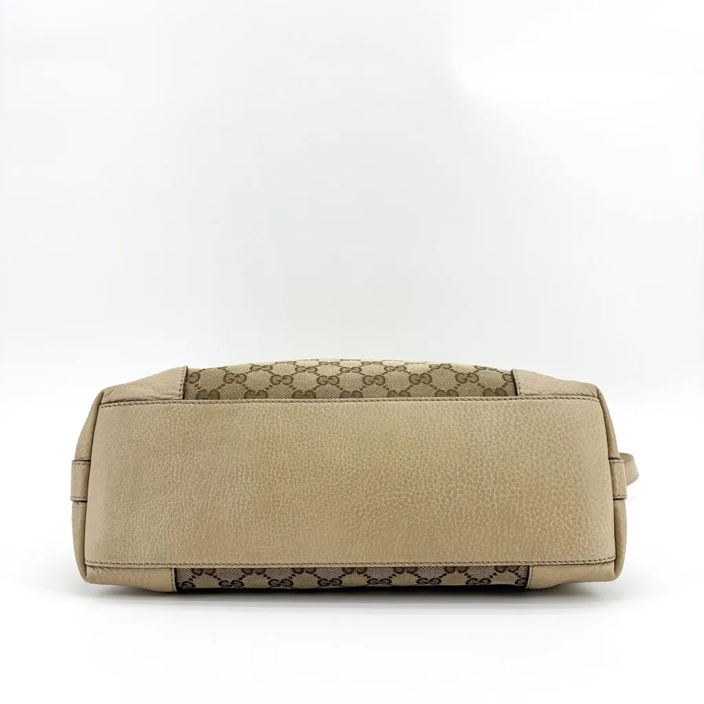 Gucci GG Canvas Miss GG Hobo Bag Beige Canvas Fair - Box View