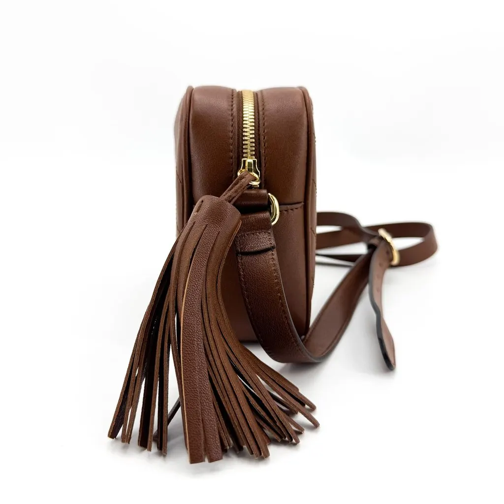Gucci Blondie Small Camera Bag Brown Brown Leather Very good - Box View
