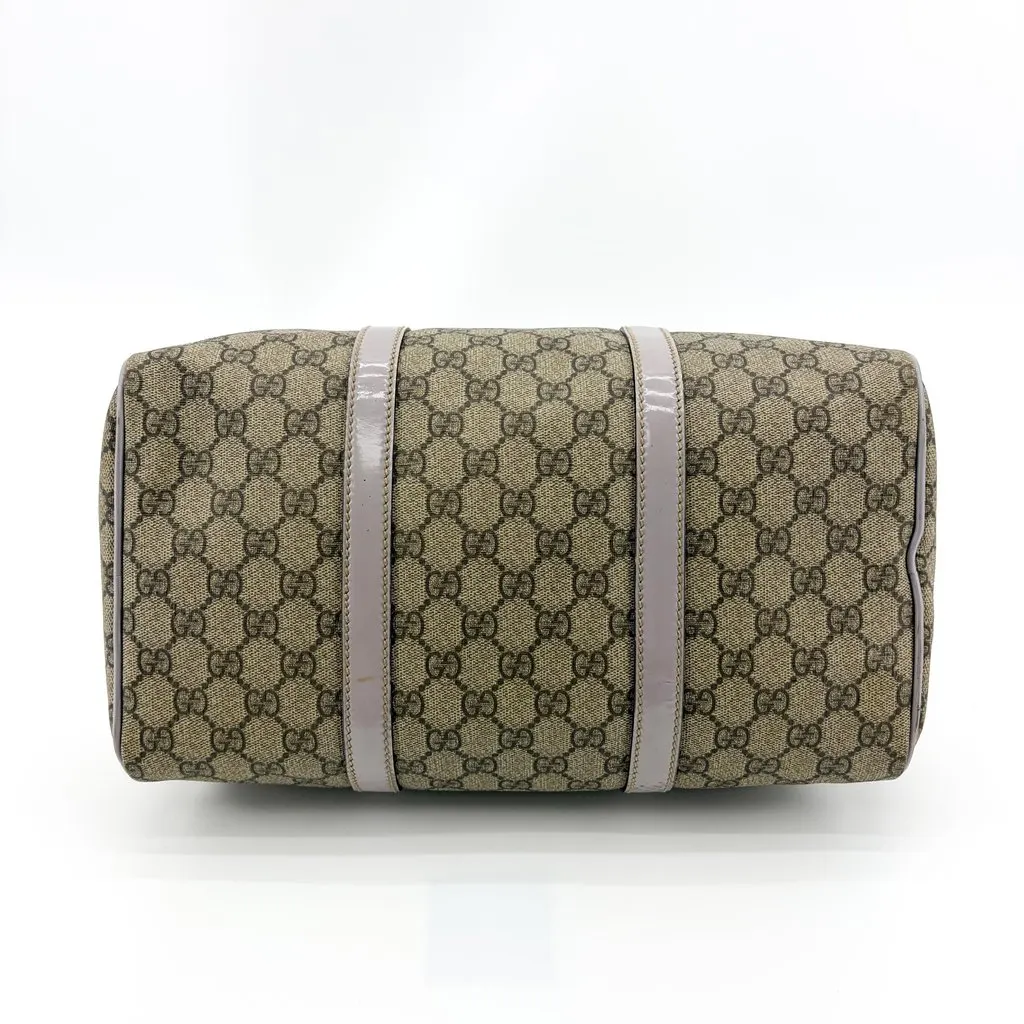 Gucci GG Plus Joy Boston Bag Beige Canvas Fair - Box View