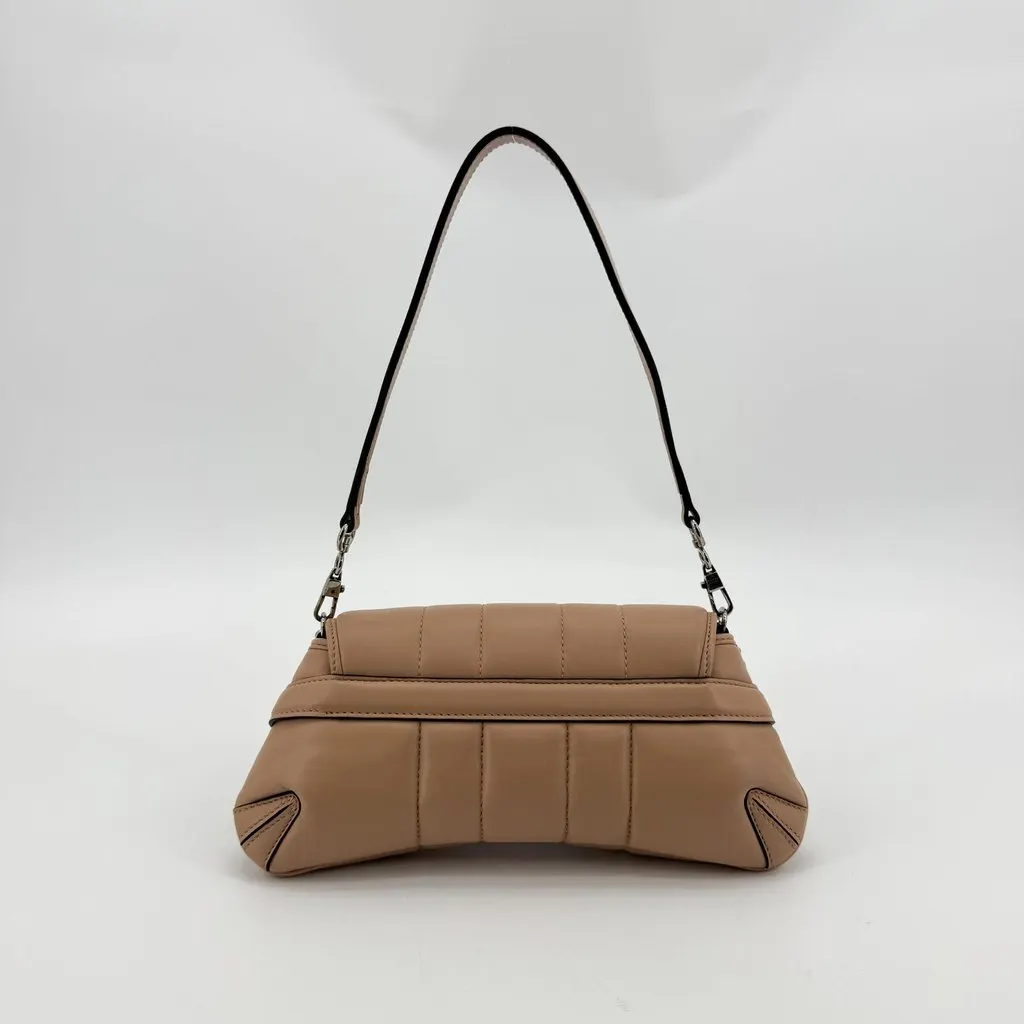Gucci Horsebit Chain Small Shoulder Bag Beige Beige Leather Good - Inside View