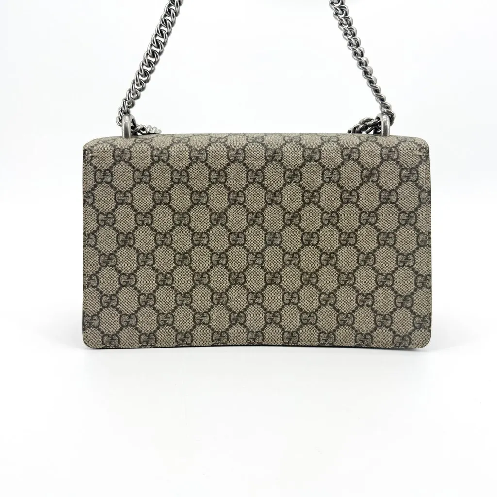 Gucci Dionysus GG Supreme Small Shoulder Bag Brown Beige Canvas Very good - Inside View