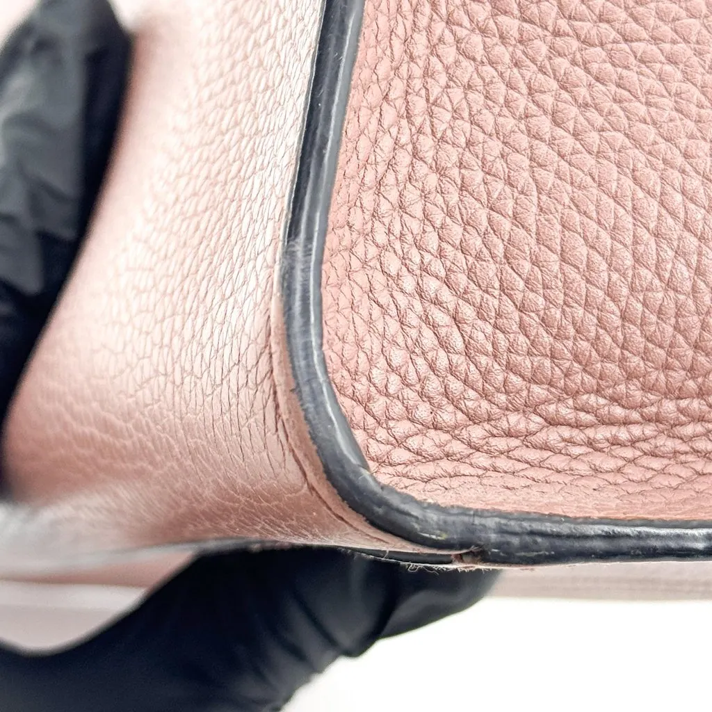Gucci Dahlia Mini Top Handle Bag Dusty Pink Pink Leather Fair - Box View