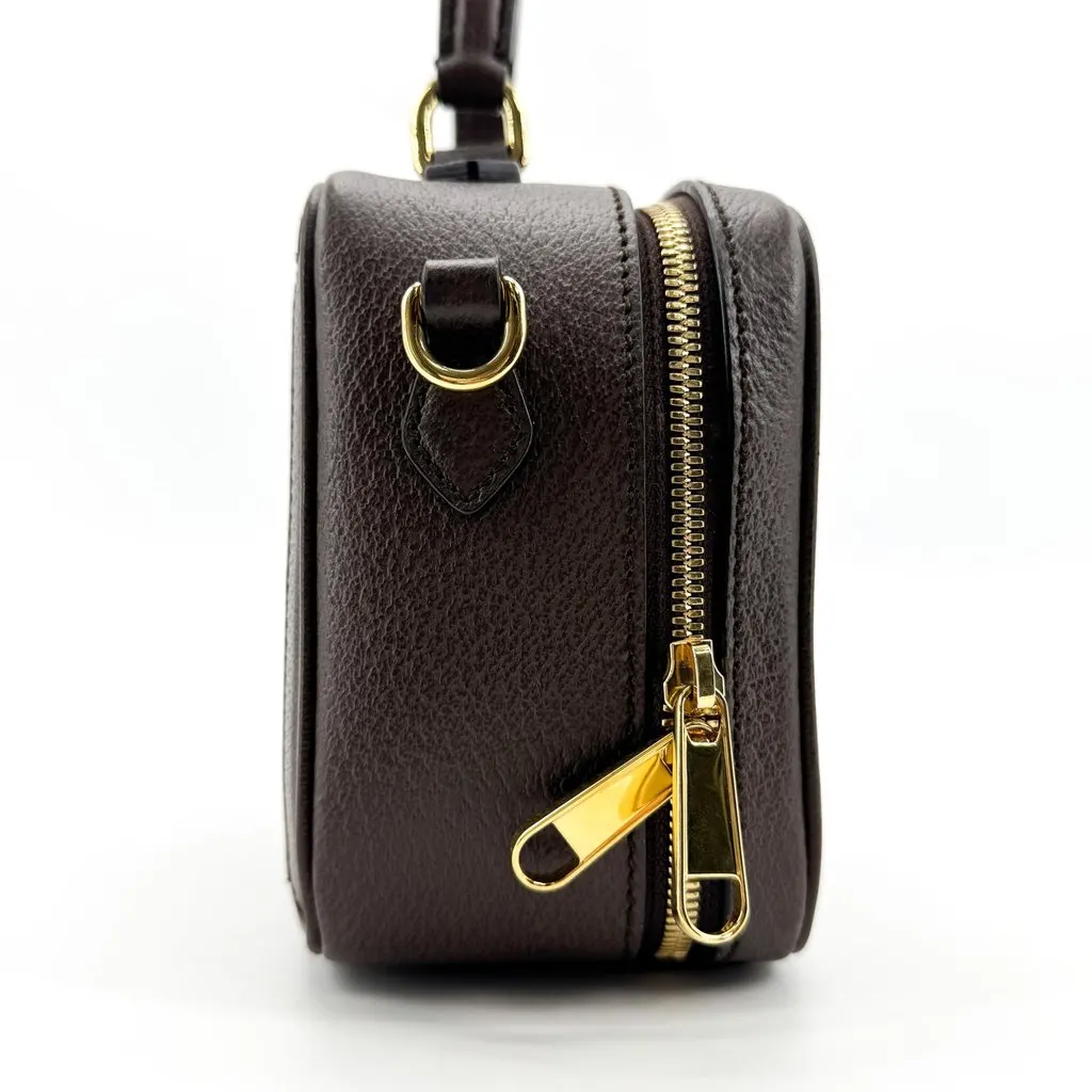 Gucci Ophidia GG Mini Top Handle Bag Beige Canvas Good - Box View