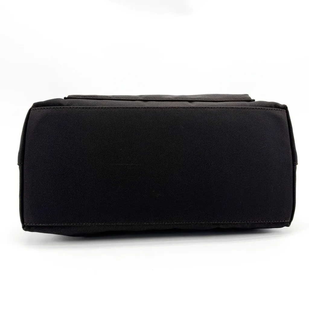 Gucci Bamboo Nylon 2WAY Tote Bag Black Black Polyamide Good - Box View