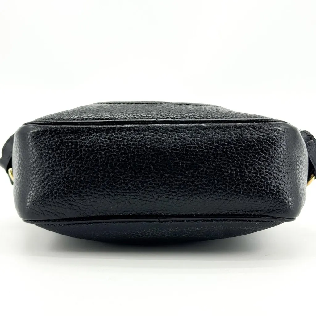 Gucci Soho Disco Mini Shoulder Bag Black Black Leather Good - Box View