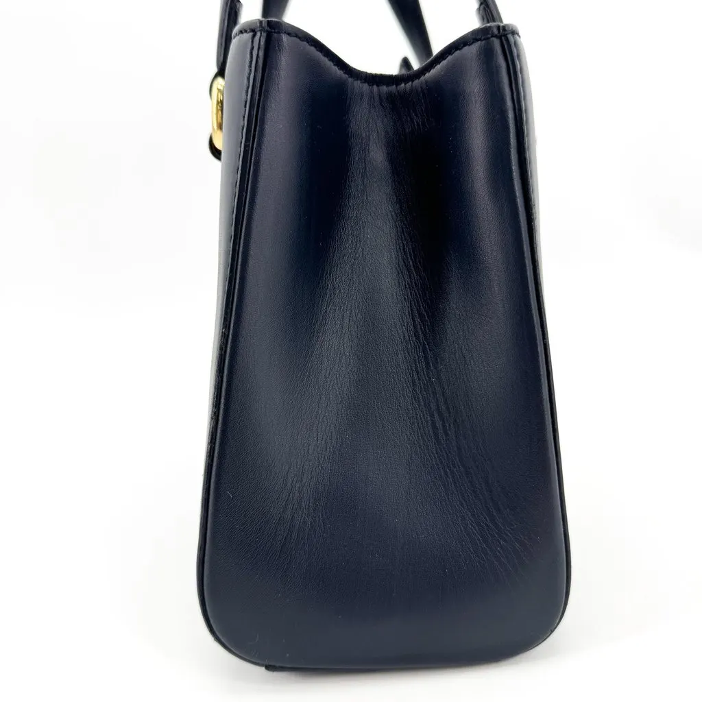 Gucci Sylvie Leather Mini Top Handle Bag Black Black Leather Very good - Box View