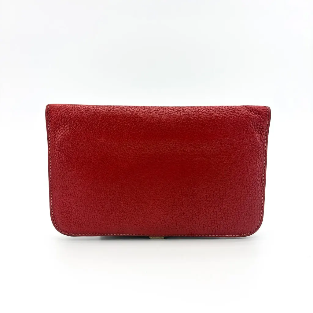 Hermès Dogon Duo Wallet Loose Kazakh & Etoupe Silver Hardware MultiColor Leather Fair - Inside View