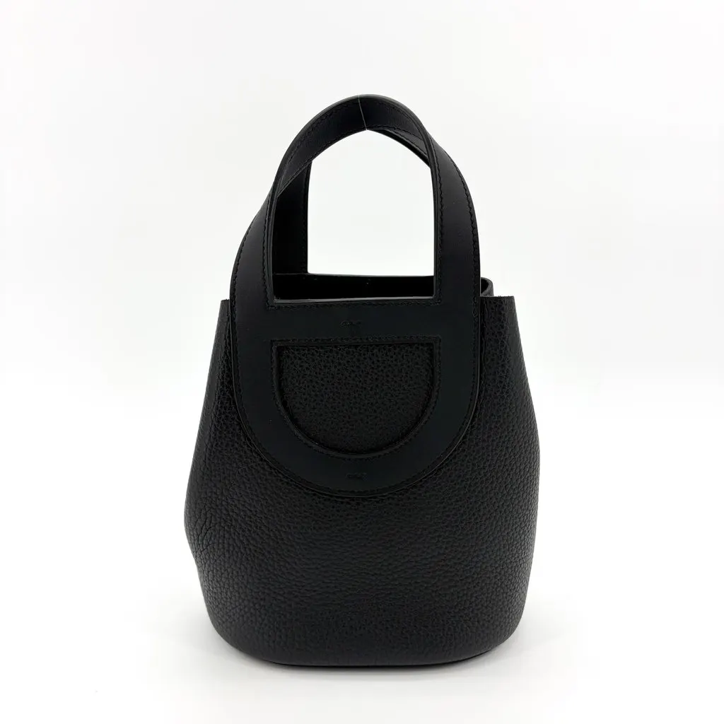 Hermès In the Loop 18 Black Black Leather Very good - Inside View