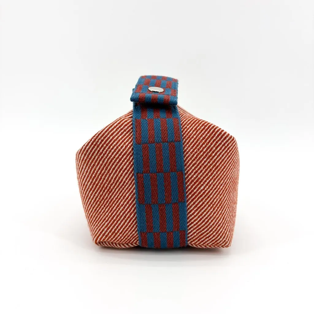 Hermès Breathe a Brach PM Terracotta Orange Blue Canvas Very good - Inside View