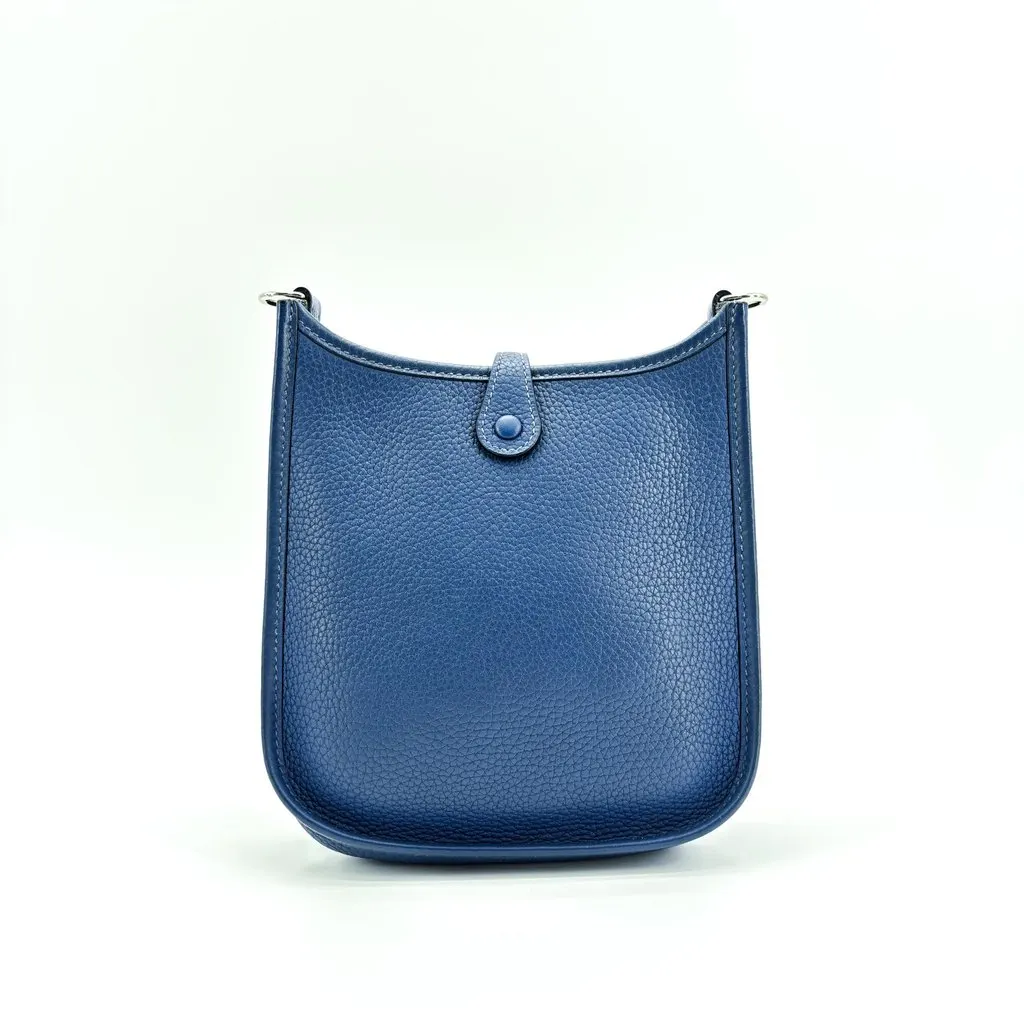 Hermès Evelyne 16 TPM Clemence Blue Blue Leather Very good - Inside View