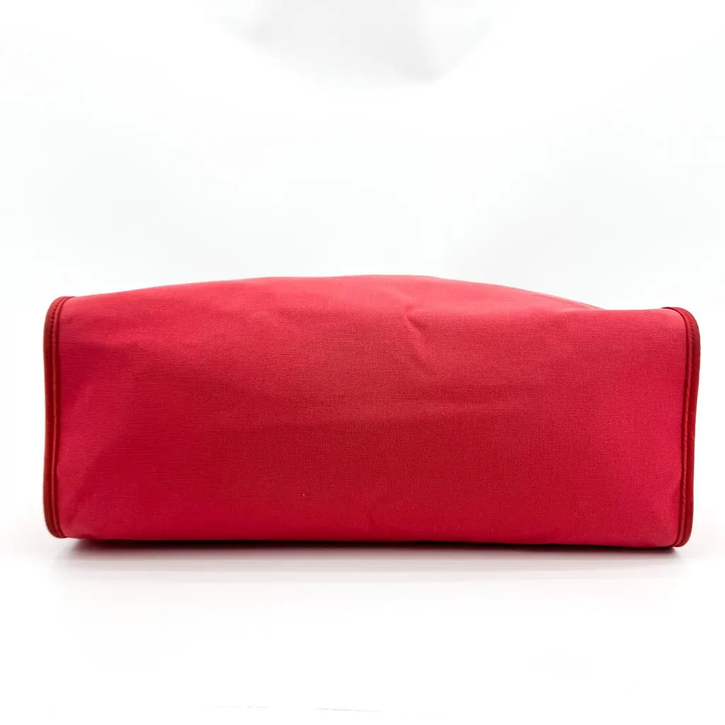 Hermès Herbag 31 Brown Pink Brown Canvas Good - Box View