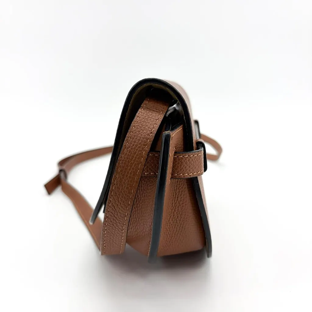 Loewe Mini Gate Dual Back Tan Brown Leather Very good - Model View