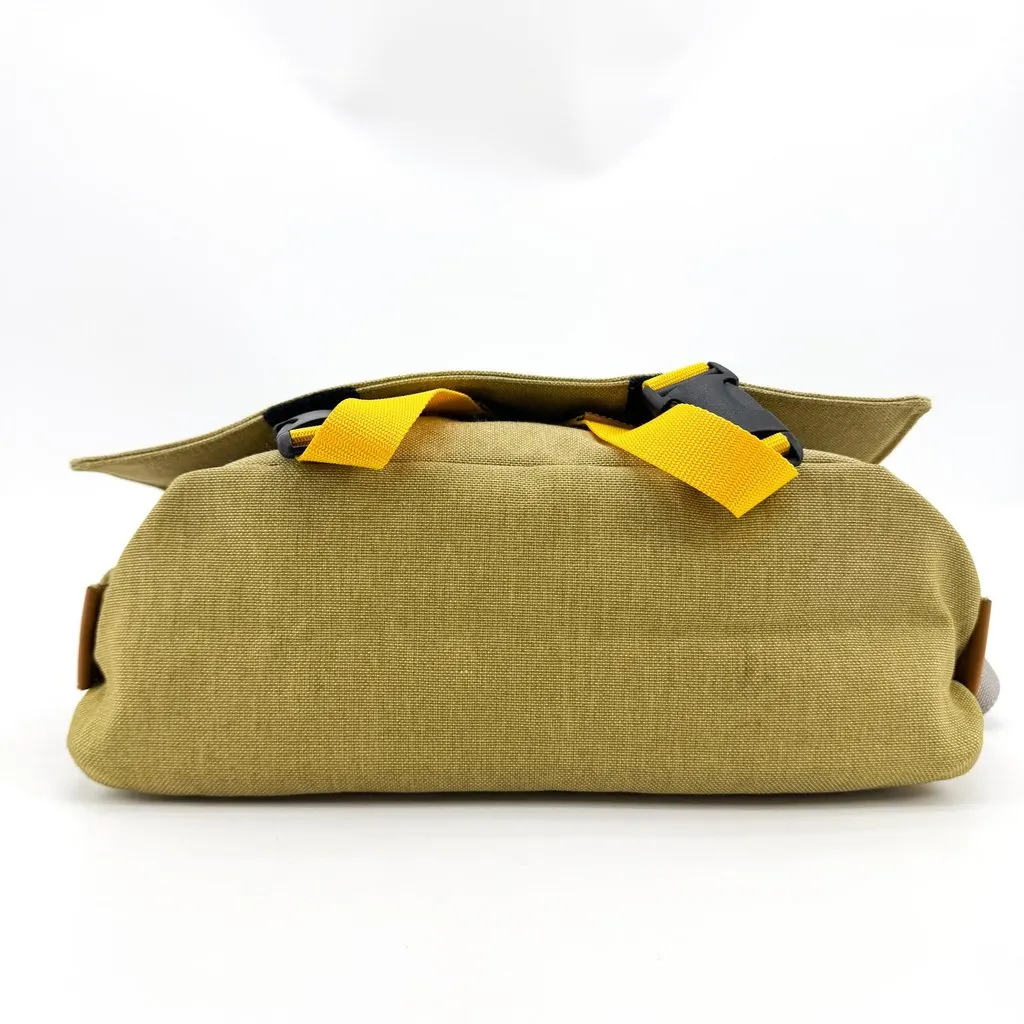 Loewe Canvas Messenger Bag Khaki Brown Canvas Very good - Box View
