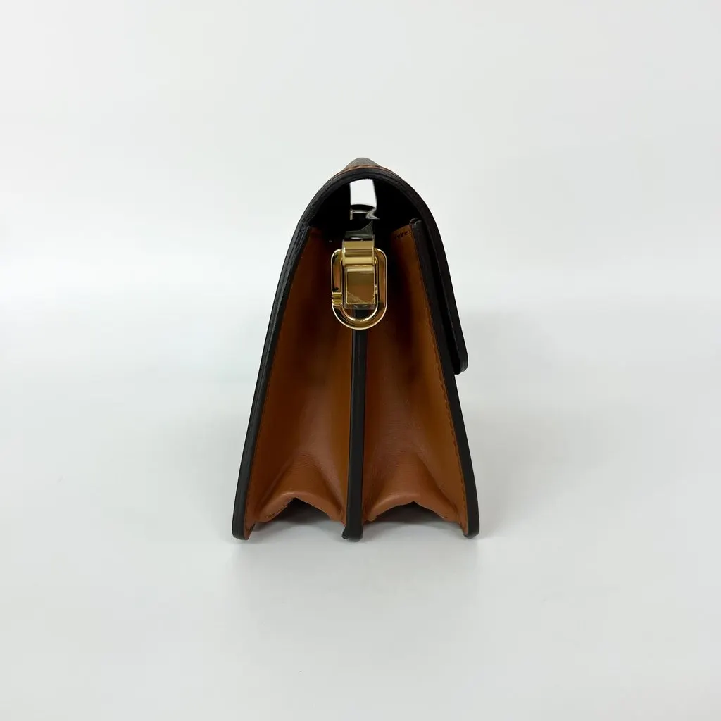 Louis Vuitton Mini Dauphine Monogram Brown Canvas Very good - Model View