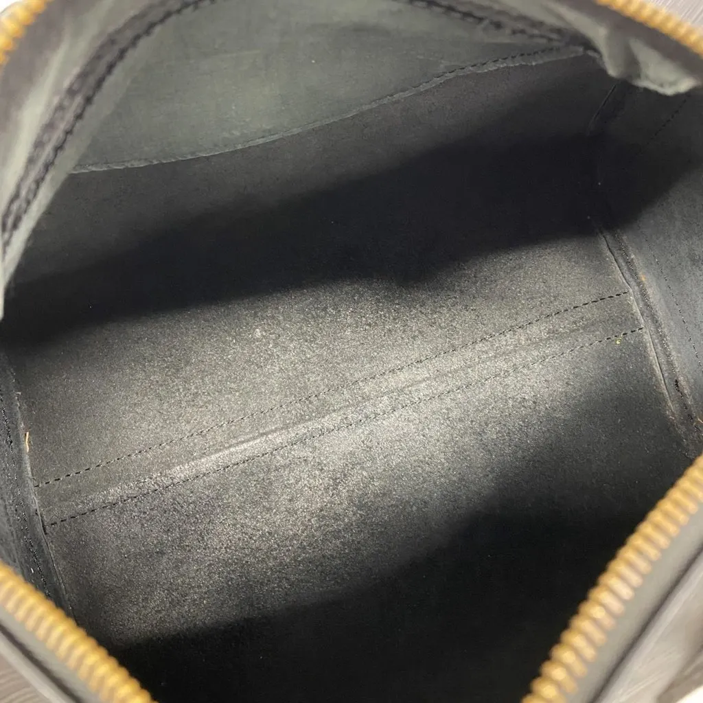 Louis Vuitton Effie Speedy 25 Handbag Noir Black Leather Good - Model View