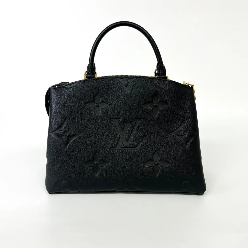 Louis Vuitton Petite Palais Monogram Empreinte Noire Black Leather Very good - Inside View
