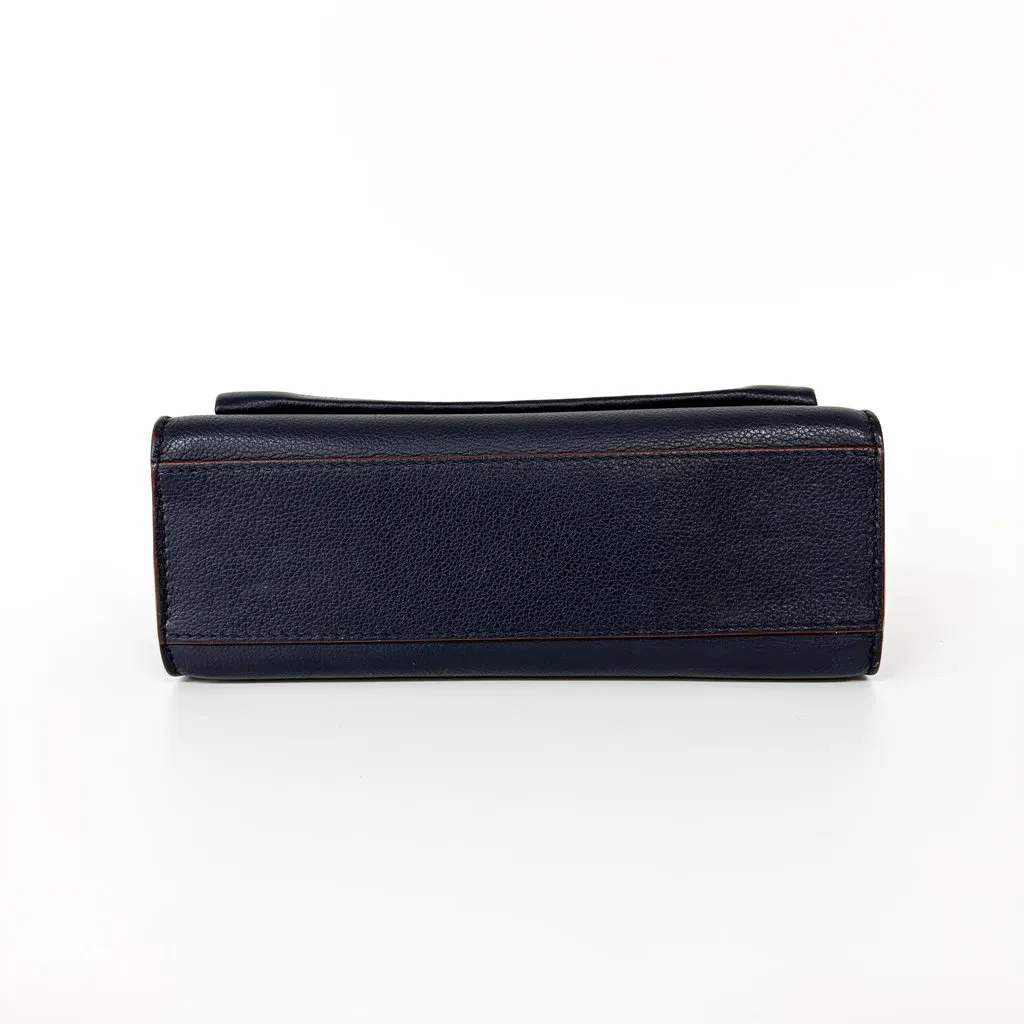 Louis Vuitton My Lock Me Chain Bag Navy Gold Leather Good - Box View