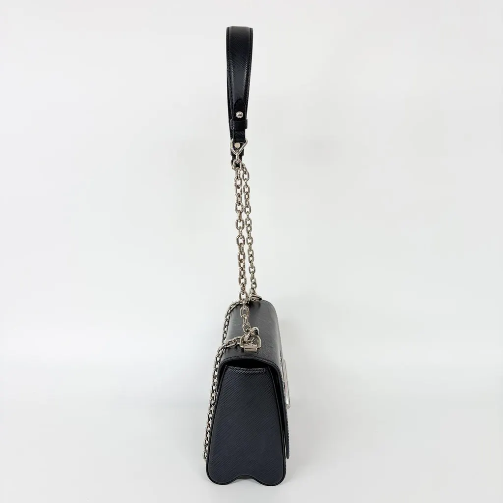 Louis Vuitton Epi Twist MM Black Silver Hardware MultiColor Leather Very good - Box View