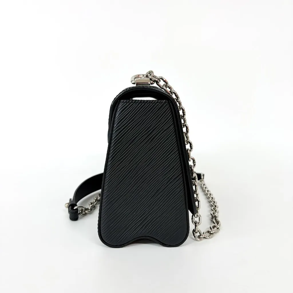 Louis Vuitton Twist MM Epi Black Silver MultiColor Leather Very good - Box View