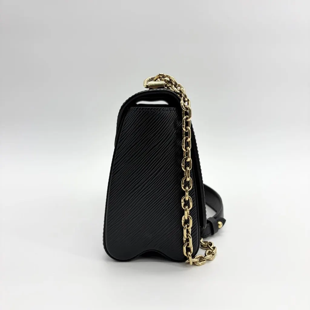 Louis Vuitton Twist MM Black Epi Leather Gold Hardware MultiColor Leather Very good - Model View
