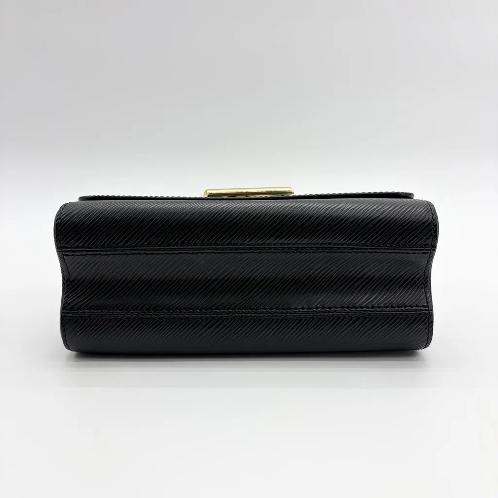 Louis Vuitton Twist MM Black Epi Leather Gold Hardware MultiColor Leather Very good - Box View