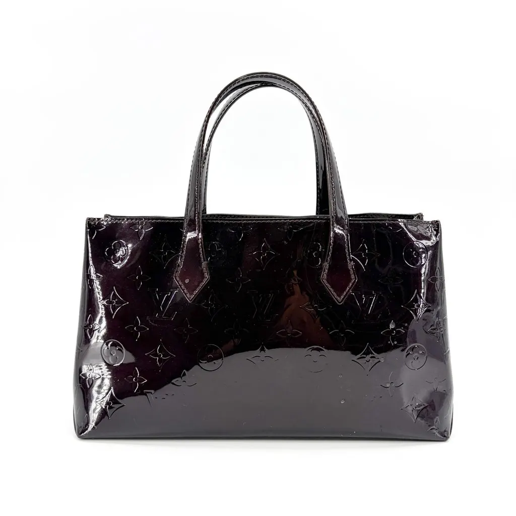 Louis Vuitton Monogram Vernis Wilshire PM Amarante MultiColor Leather Good - Back View