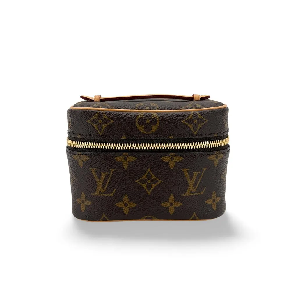 Louis Vuitton Nice Nano Monogram MultiColor Canvas Very good - Front View