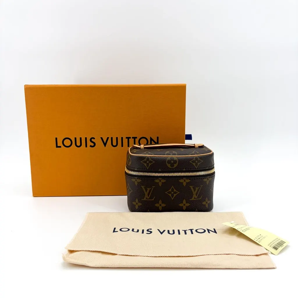 Louis Vuitton Nice Nano Monogram MultiColor Canvas Very good - Back View