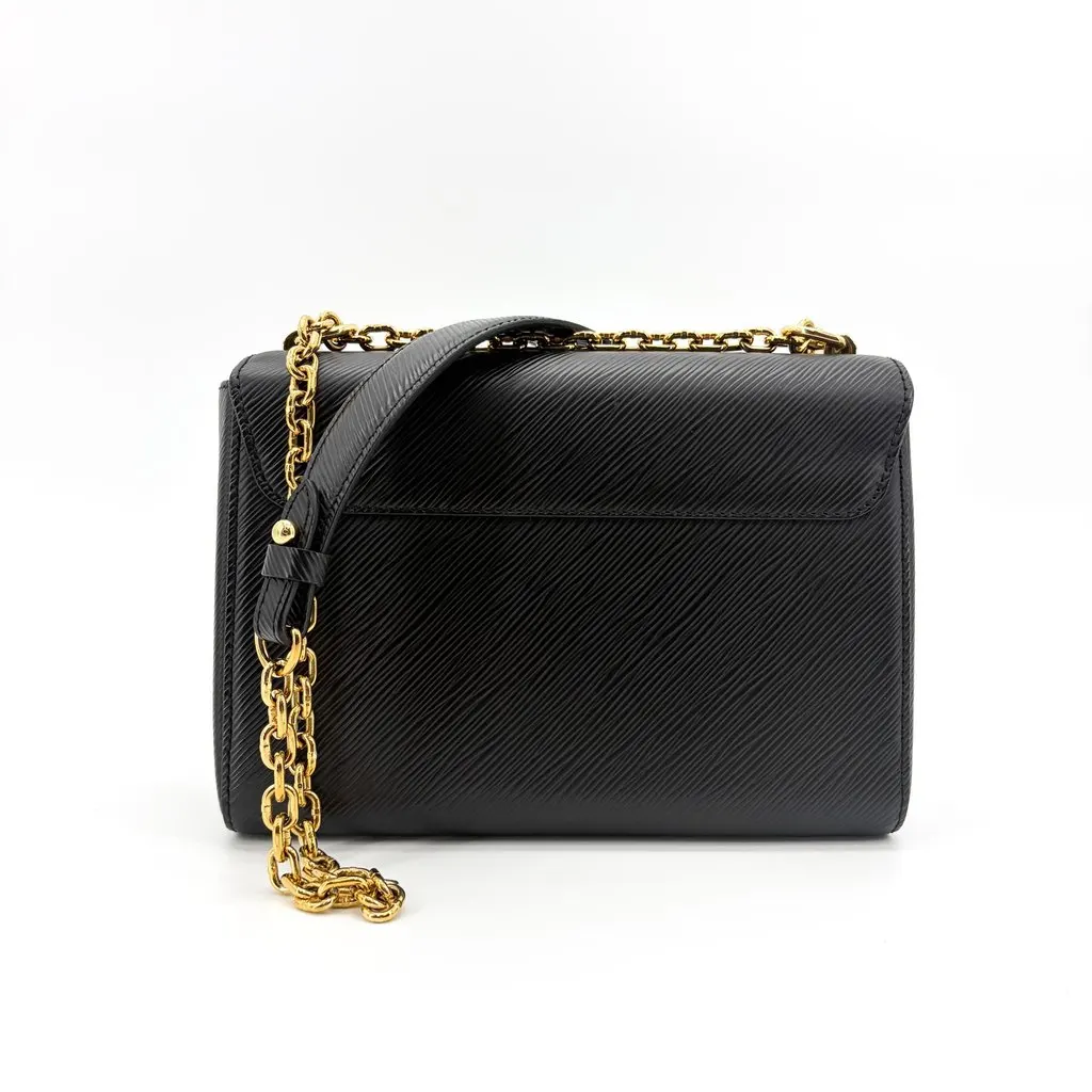 Louis Vuitton Twist MM Epi Noir Gold MultiColor Leather Very good - Inside View