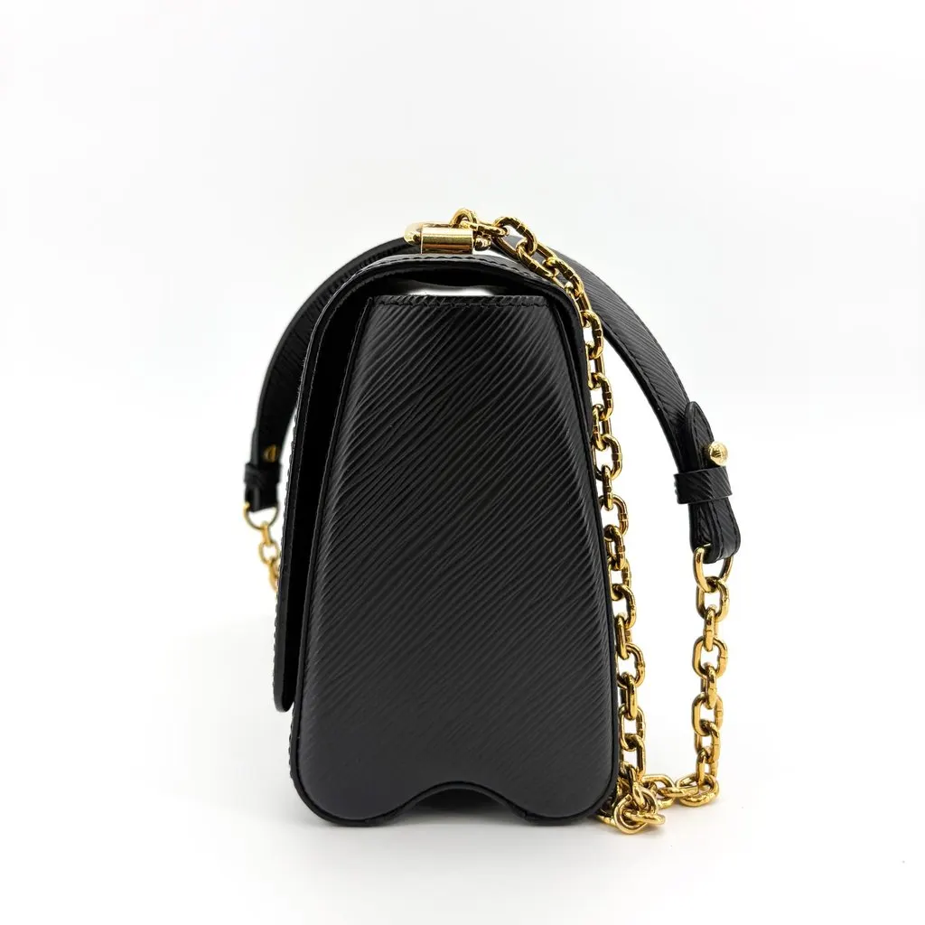 Louis Vuitton Twist MM Epi Noir Gold MultiColor Leather Very good - Model View