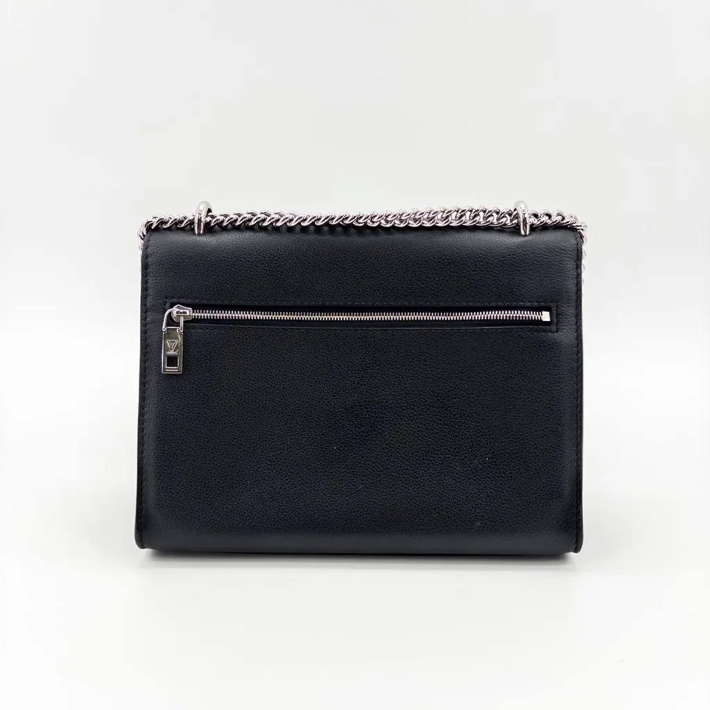 Louis Vuitton My Lock Me Chain Bag Black MultiColor Leather Very good - Inside View