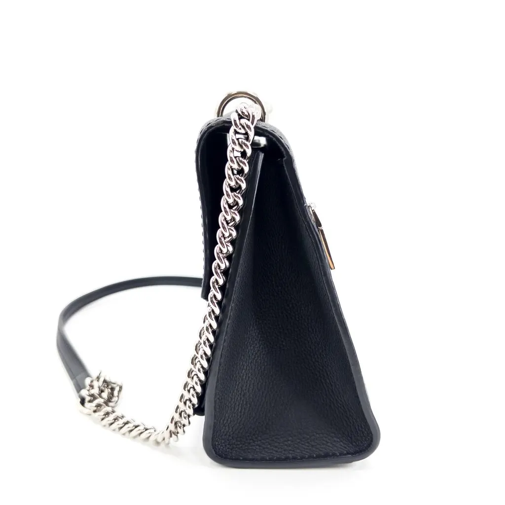 Louis Vuitton My Lock Me Chain Bag Black MultiColor Leather Very good - Model View