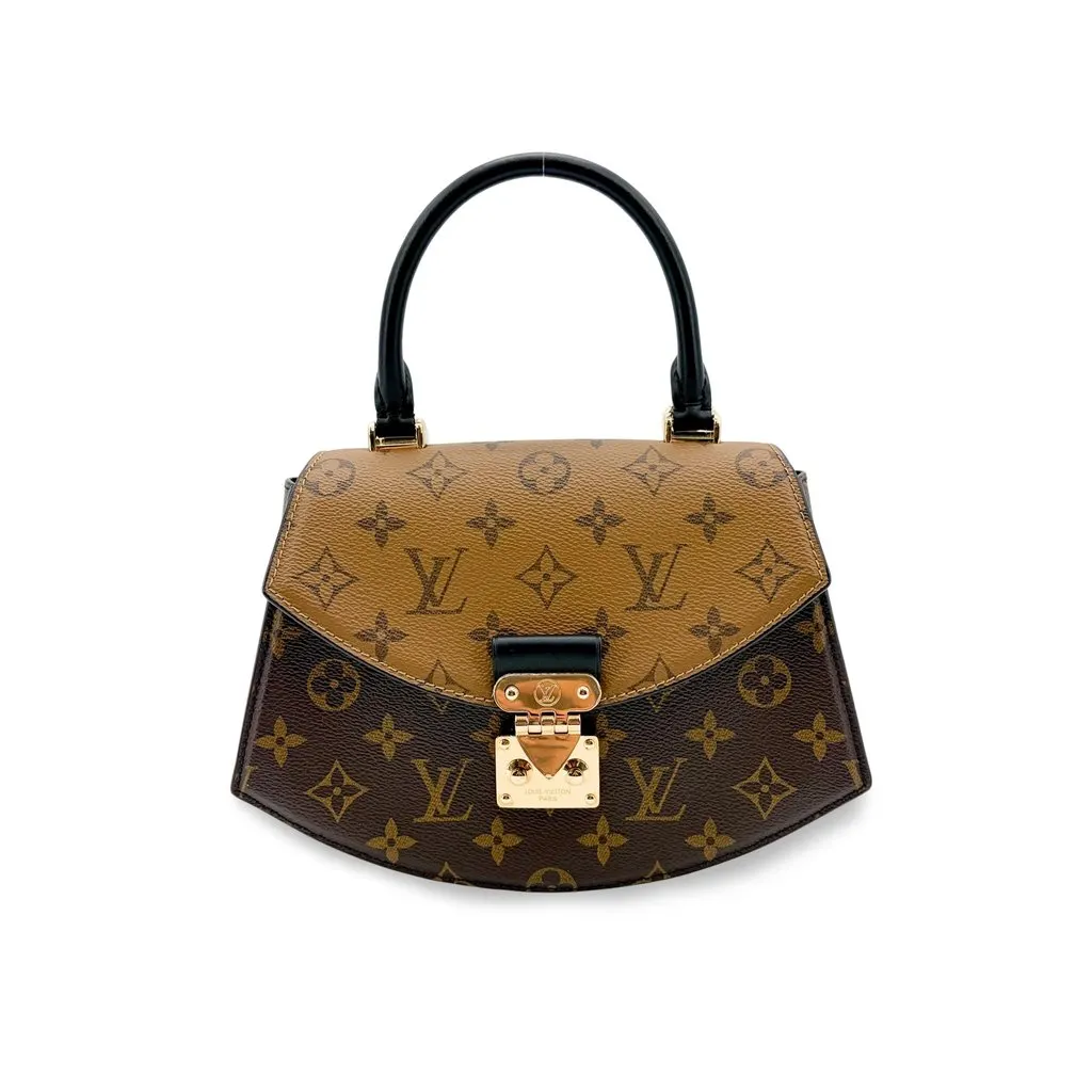 Louis Vuitton Tilsheet Monogram Black Canvas Very good - Front View
