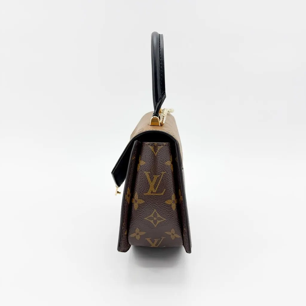 Louis Vuitton Tilsheet Monogram Black Canvas Very good - Model View