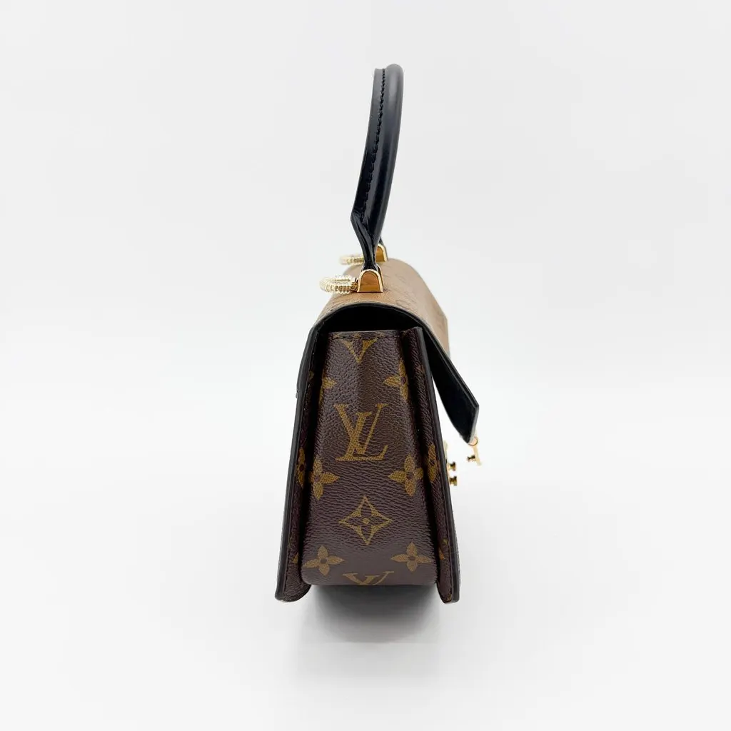 Louis Vuitton Tilsheet Monogram Black Canvas Very good - Box View