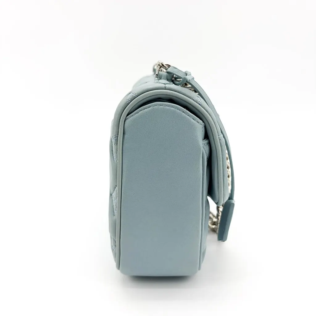 Louis Vuitton Monogram Quilted Marceau Sky Blue Silver Hardware Silver Leather Good - Box View