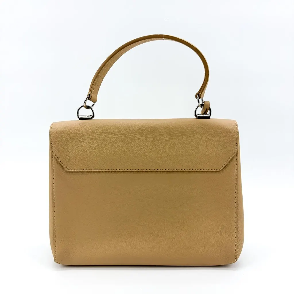 Louis Vuitton Lockme 2 MM Galle Silver Beige Leather Good - Inside View