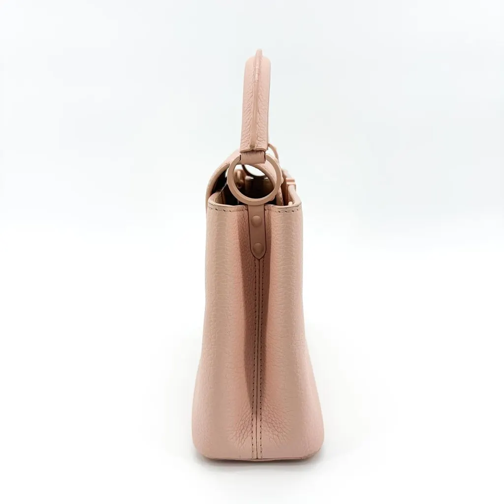 Louis Vuitton Capucines Mini Torrillon Rose Pondicher Beige Leather Very good - Box View