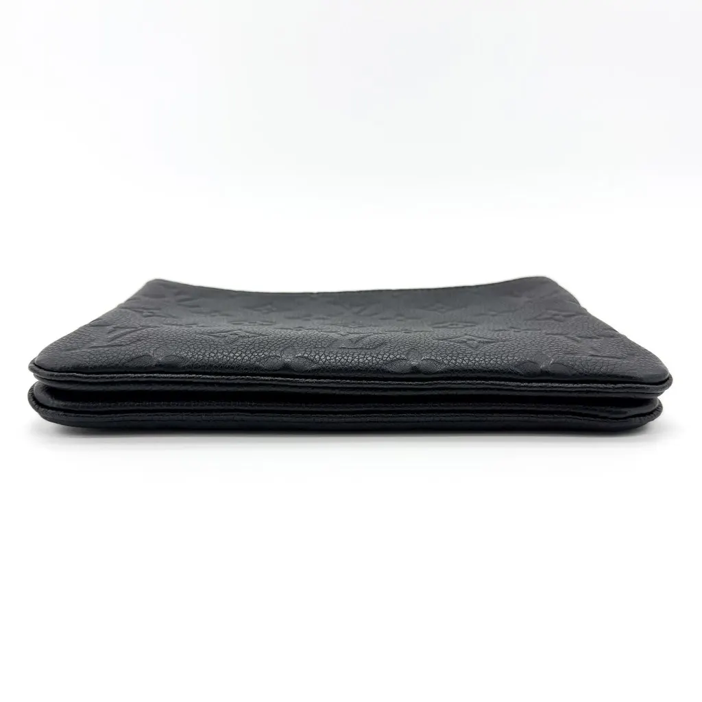 Louis Vuitton Easy Pouch on Strap Monogram Empreinte Noir Black Leather Very good - Box View