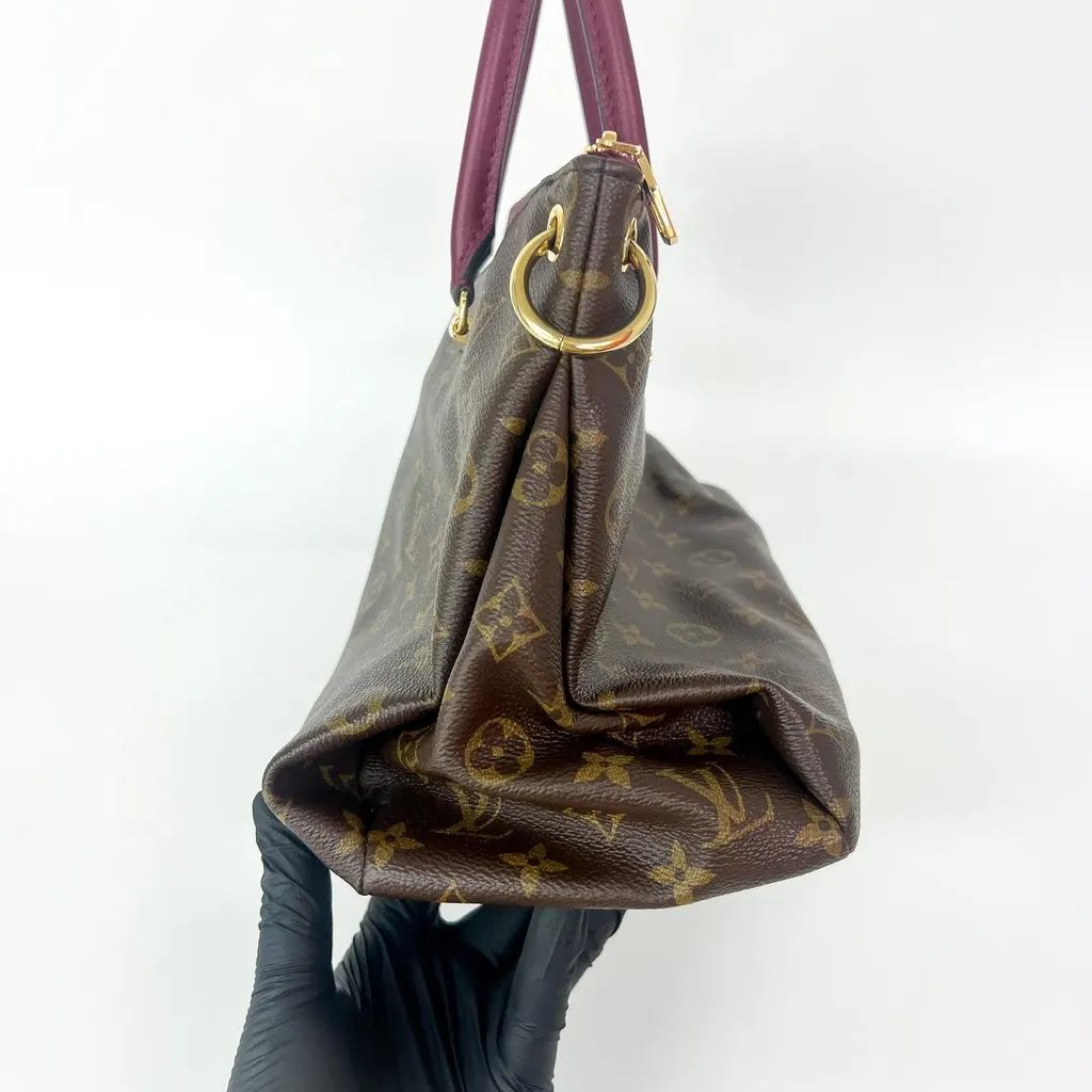 Louis Vuitton Monogram Palace MM Aurore Brown Canvas Good - Model View
