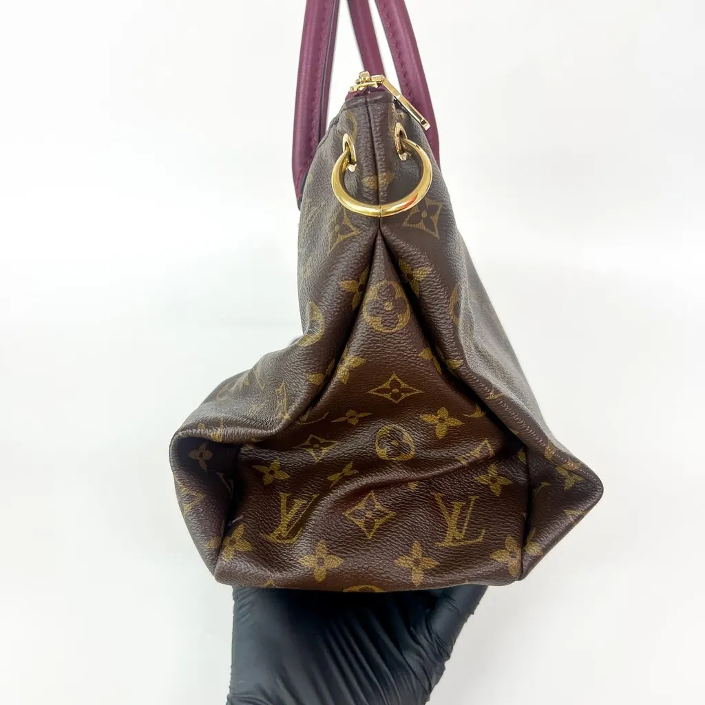 Louis Vuitton Monogram Palace MM Aurore Brown Canvas Good - Box View