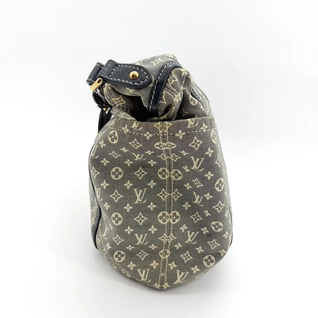 Louis Vuitton Monogram Mini Lynn Marjorie Shoulder Bag Blue Blue Canvas Good - Model View